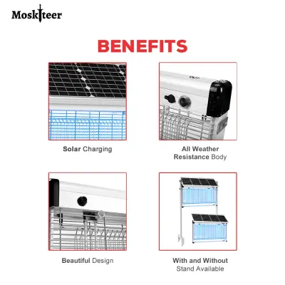 Solar Insect Killer for Outdoors 40w