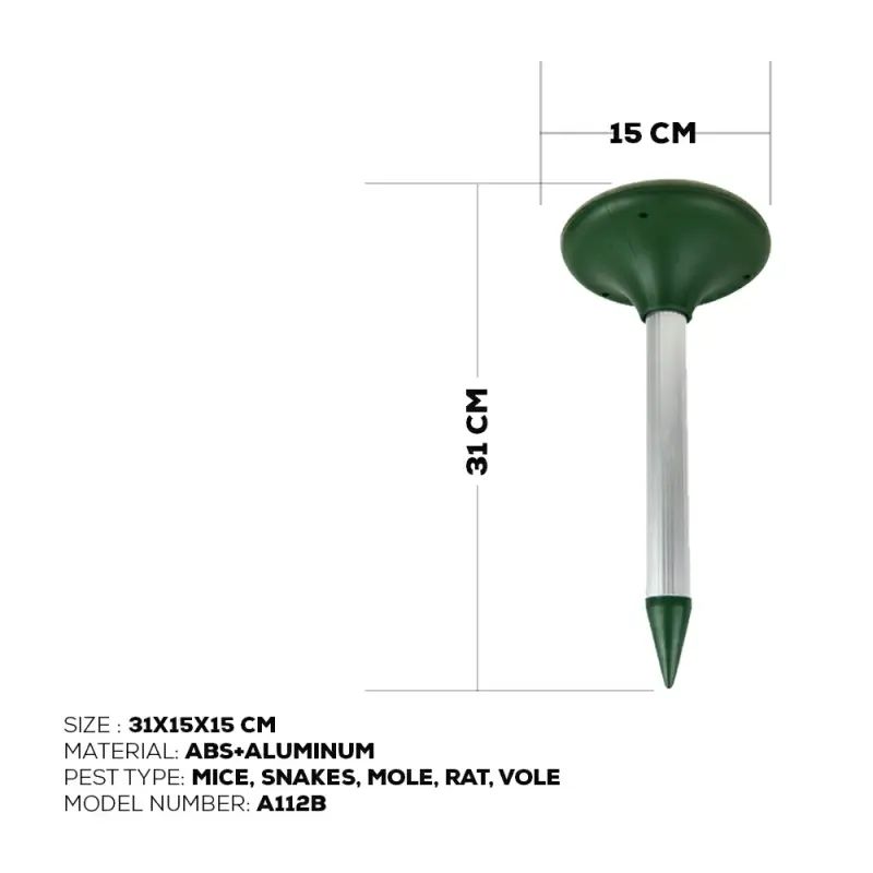 Solar Mole Repeller A112B