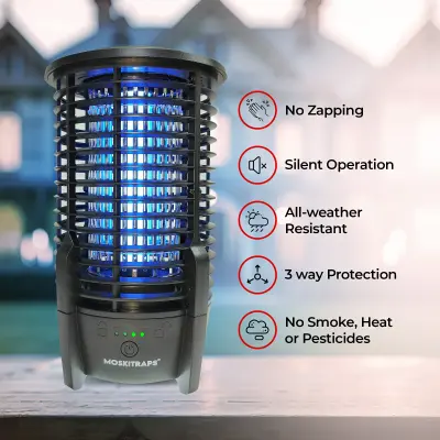 Moskitrap Mosquito Killer Lamp | Bug Zapper | GM08
