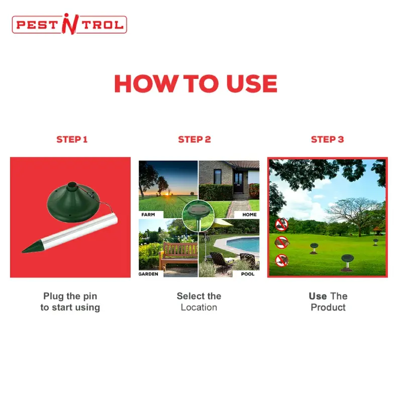 Solar Mole Repeller A112B