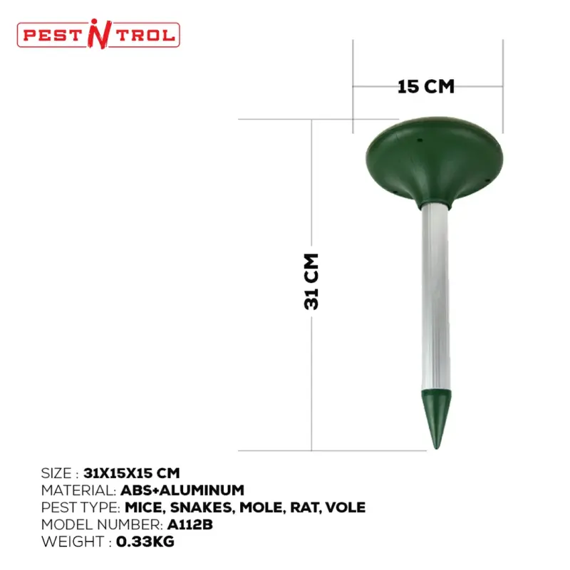 Solar Mole Repeller A112B