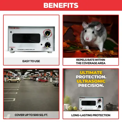 PNT1100+ Ultrasonic Ultimate Repeller